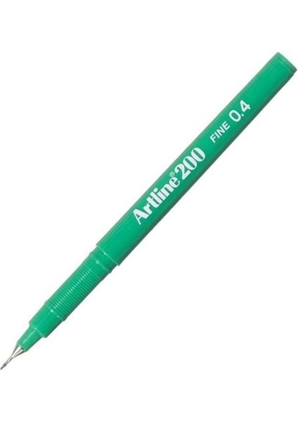 Unisex 200N Fine Keçe Uçlu Yazı Kalemi Uç:0,4 mm LV-A-EK-200N