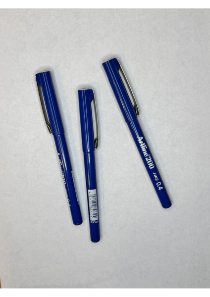 200 Fineliner 0.4mm Keçe Uçlu Kalem ( 3 Adet) fiyatları