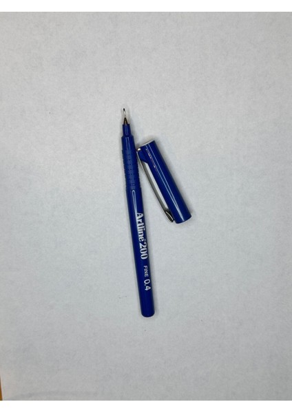 200 Fineliner 0.4mm Keçe Uçlu Kalem ( 3 Adet) modelleri