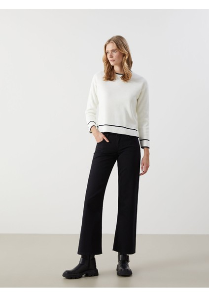 Yeni Sezon Bisiklet Yaka Kadın Triko Kazak fiyatları