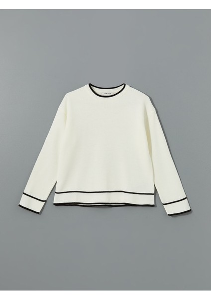 Yeni Sezon Bisiklet Yaka Kadın Triko Kazak indirimleri