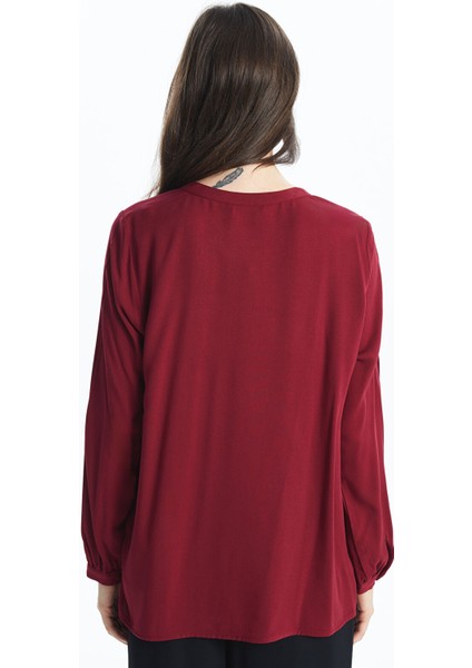 Yeni Sezon Hakim Yaka Kadın Bluz modelleri