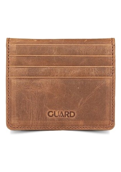 Guard Crazy Taba Patlı Tasarım Deri Kartlık