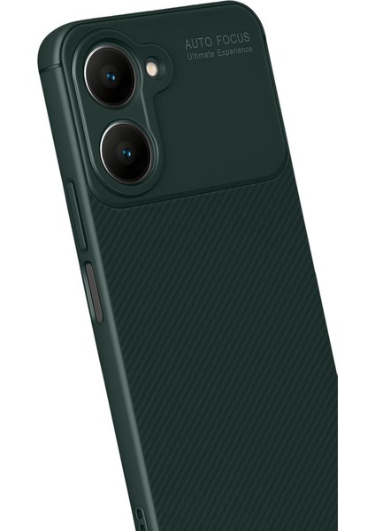 Newface Y18 Kılıf Auto Focus Karbon Kapak - Koyu Yeşil modelleri