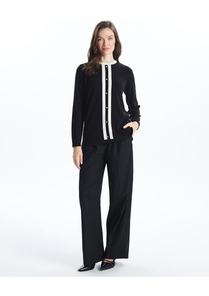 Yeni Sezon Bisiklet Yaka Kadın Triko Kazak modelleri