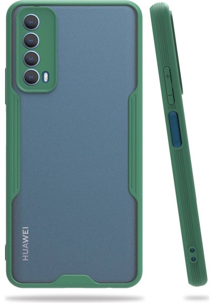 P 2021 Kılıf Platin Silikon - Yeşil