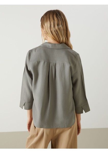 Yeni Sezon Gömlek Yaka Kadın Bluz fırsatları