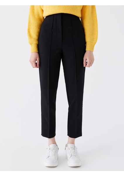 Yeni Sezon Kadın Havuç Kesim Düz Pantolon modelleri