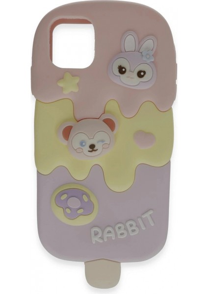 Ieg iPhone 15 Kılıf Poky Karakter Silikon Kapak - Desen 11