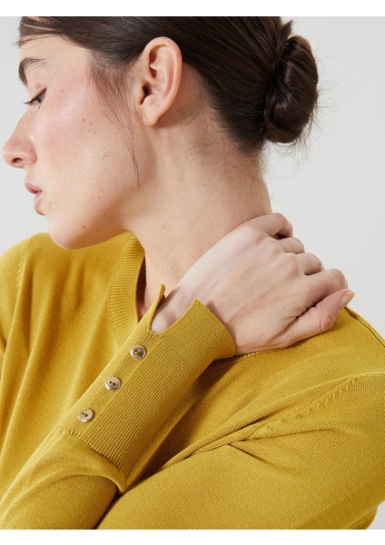 Yeni Sezon Bisiklet Yaka Kadın Triko Kazak modelleri