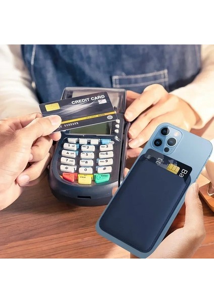 iPhone ile Uyumlu 17/16/15/14/13/12 Serisi Telefonlar Için Güçlü Manyetik Magsafe Destekli Deri Kartlık – Ince Cüzdan Telefon Aksesuarı (Açık Kahverengi) indirimleri