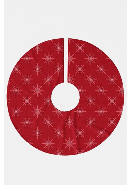 Noel Temalı Kırmızı Yılbaşı Çam Ağacı Örtüsü modelleri