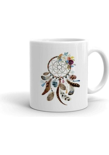 Beyaz Düş Kapanı Baskılı Kupa