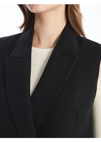 Yeni Sezon Ceket Yaka Kadın Klasik Yelek modelleri