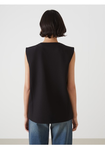 Yeni Sezon V Yaka Kadın Klasik Yelek fırsatları