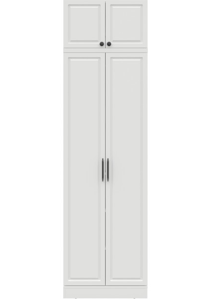 Milas 2 Kapaklı Komple Mdf Yüklüklü Gardırop -Elbise Dolabı - Yüklük Dolabı fiyatları