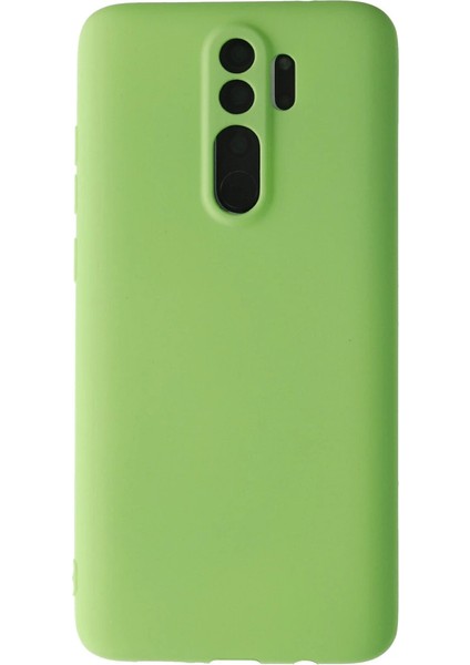 Redmi Note 8 Kılıf First Silikon - Yeşil