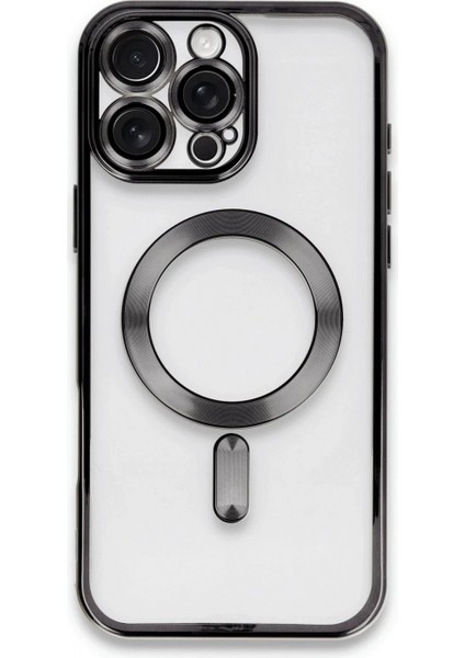 Ieg iPhone 16 Pro Kılıf Kross Magneticsafe Kapak - Siyah