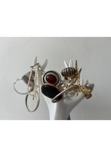 Beyaz Ağaç Takı Konsolu