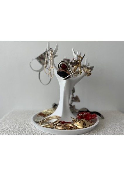 Beyaz Ağaç Takı Konsolu fiyatları