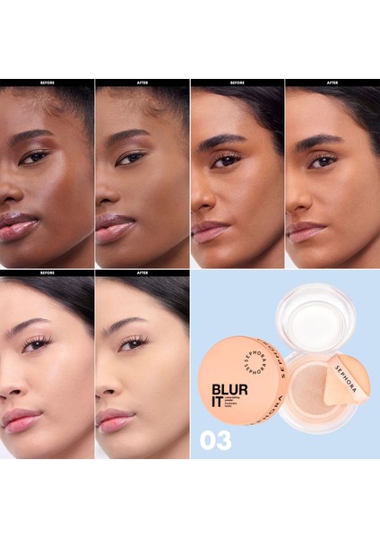 Blur It - Sabitleyici Toz Pudra 01 Brightening Pink (7,5 G) fırsatları