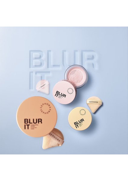 Blur It - Sabitleyici Toz Pudra 01 Brightening Pink (7,5 G)