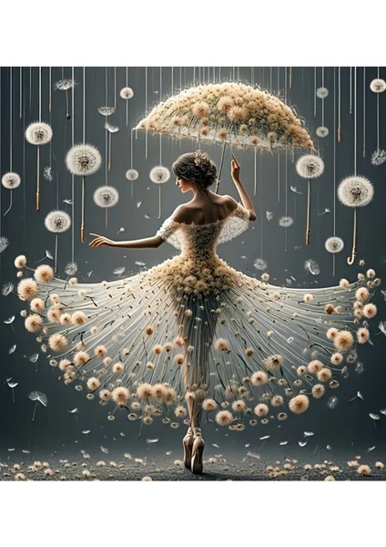 5 D Kendin Yap 20 cm x 20 cm Elmas Mozaik Boyama Tablo