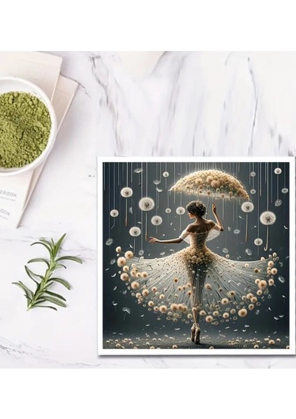 5 D Kendin Yap 20 cm x 20 cm Elmas Mozaik Boyama Tablo