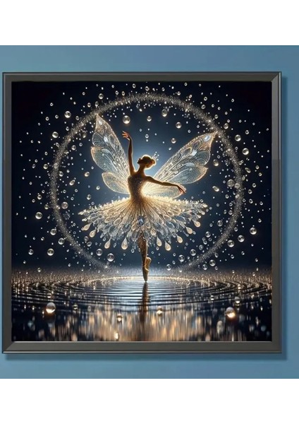 5 D Kendin Yap 20 cm x 20 cm Elmas Mozaik Boyama Tablo