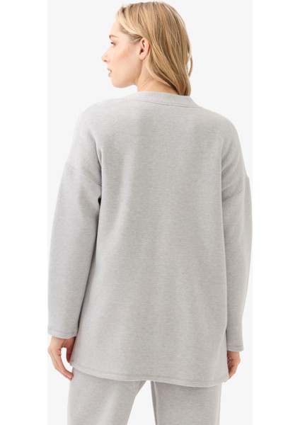 Kadın Hırka 60596 - Gri Melanj fiyatları