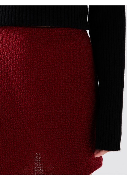 Yeni Sezon Beli Fermuarlı Desenli Kadın Tüvit Etek indirimleri