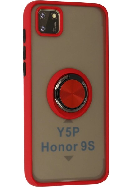 Y5P Kılıf Montreal Yüzüklü Silikon Kapak - Kırmızı fiyatları