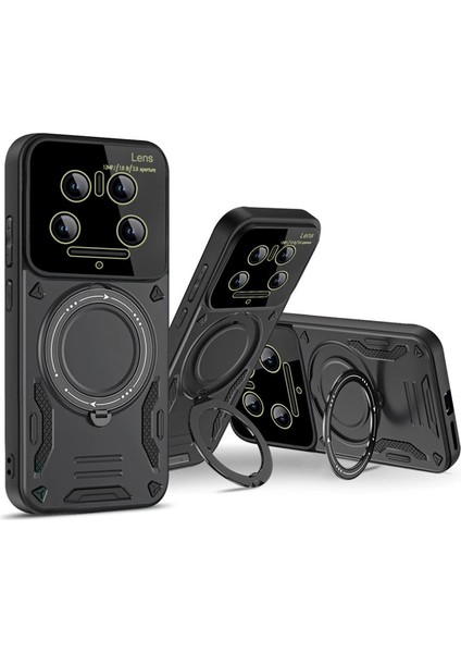 14 Kılıf Joy Lens Standlı Kapak - Lacivert modelleri