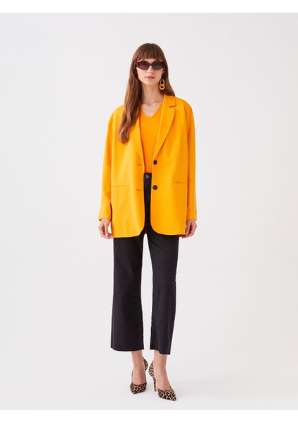 Yeni Sezon Düz Uzun Kollu Kadın Blazer Ceket fiyatları