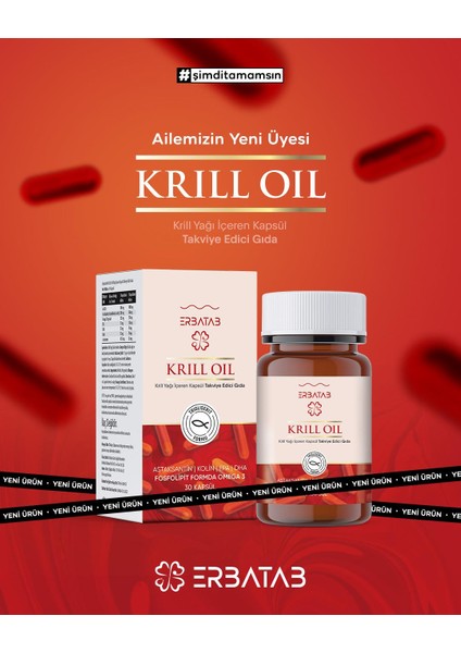 Krill Oil 500 Mg 30 Kapsül
