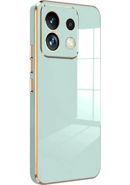 Newface Poco M6 4g Kılıf Volet Silikon - Açık Yeşil