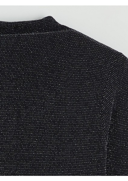 Yeni Sezon Dik Yaka Parlak Görünümlü Bluz fiyatları