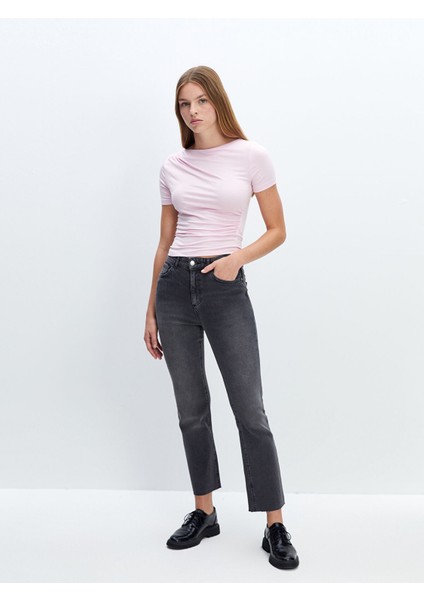 Yeni Sezon Mars Flare Kadın Jean Pantolon