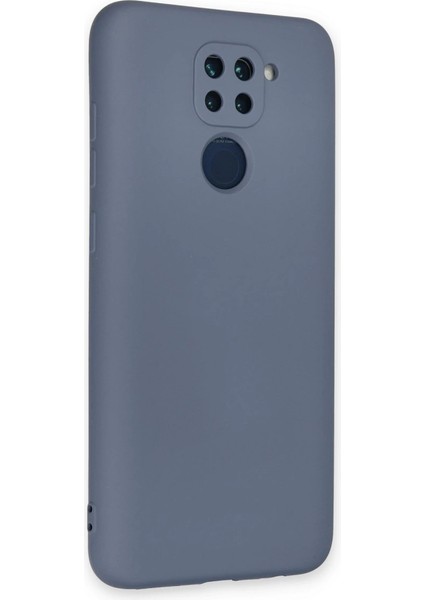 Redmi Note 9 Kılıf Nano Içi Kadife Silikon - Gri modelleri