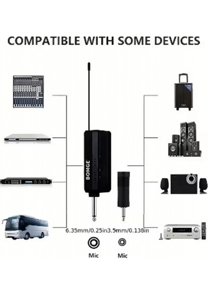 Profesyonel Çiftli Kablosuz Mikrofon Seti Karaoke Şarj Edilebilir 50 Metre Mesafe modelleri