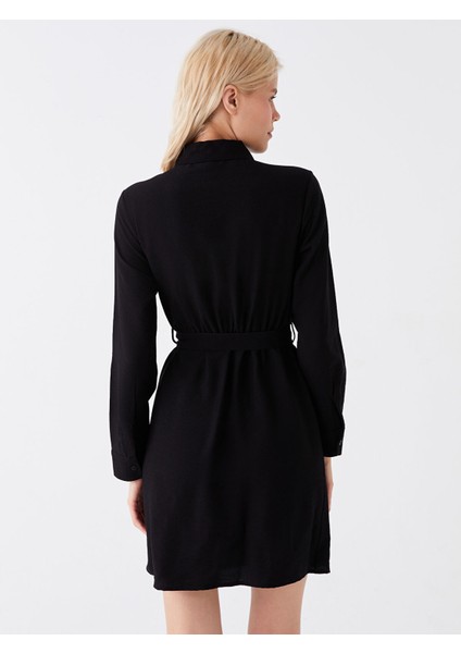 Yeni Sezon Düz Uzun Kollu Kadın Gömlek Elbise indirimleri