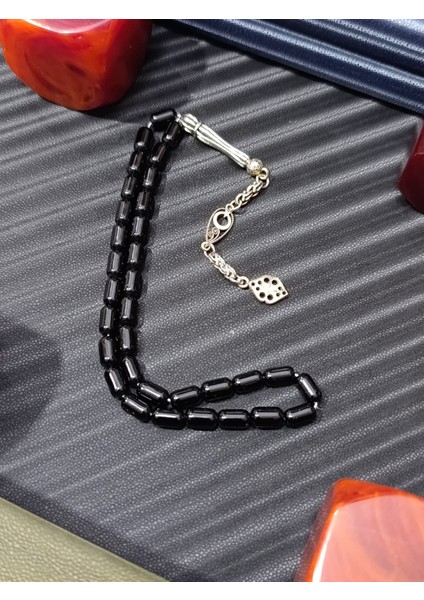 Oniks Taşı Tesbih – Siyah Renk, Kapsül Kesim fiyatları