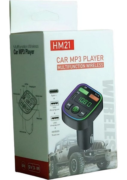 Araç Içi Bluetooth Fm Transmitter & Çift USB Hızlı Şarj Cihazı modelleri