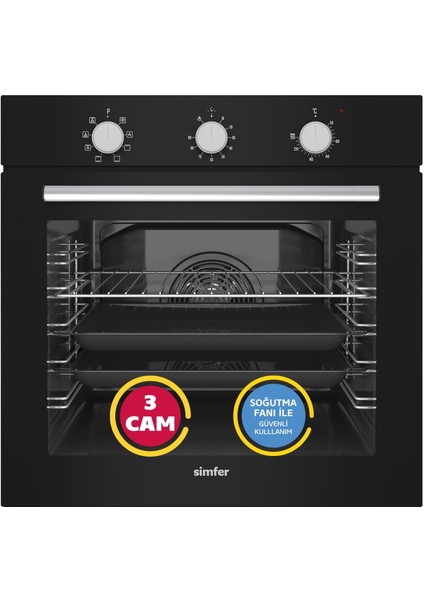 9 Fonksiyon Mekanik Siyah Power Turbo 3'lü Ankastre Set fiyatları