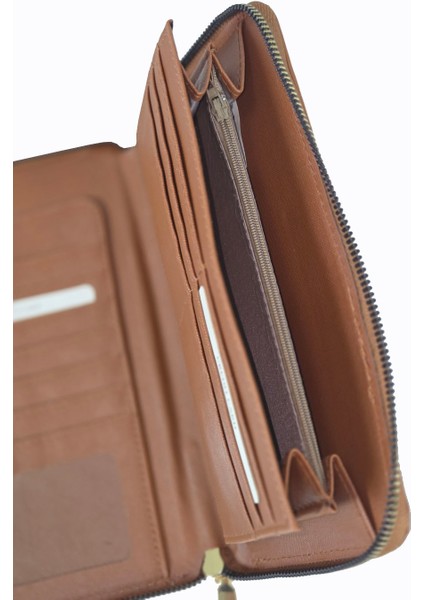 1018 Cilt Büyük Boy Cüzdan / Clutch Çanta Taba fırsatları