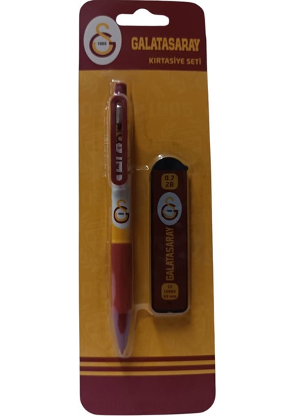 Galatasaray Orjinal Lisanslı Kırmızı Air Kalemtraş Ahşap Kutulu 6'lı Kırtasiye Seti indirimleri