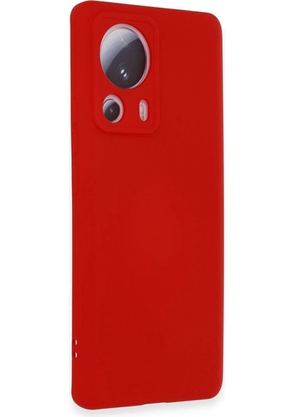 13 Lite Kılıf Nano Içi Kadife Silikon - Kırmızı fiyatları