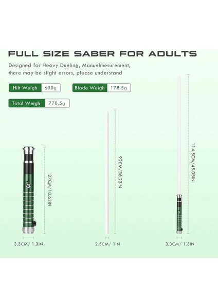 Damıensaber Yeşil Işın Kılıcı
