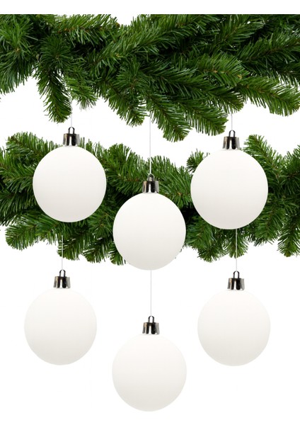 8 cm Düz Mat Beyaz fiyatları