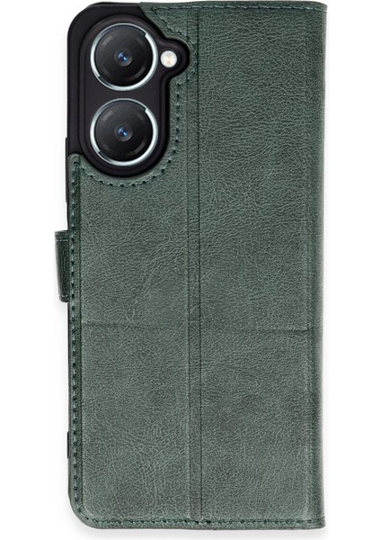 Y18 Kılıf S Kapaklı Kılıf - Yeşil